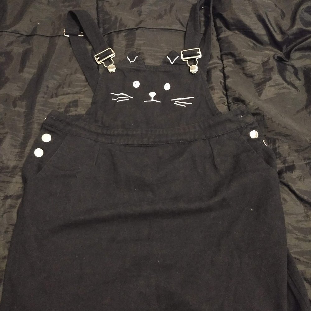 Kitty Overalls Dress